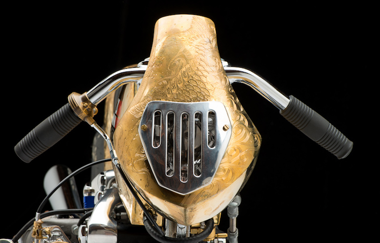 تولید یک موتورسیکلت با پوشش عجیب! + عکس 1