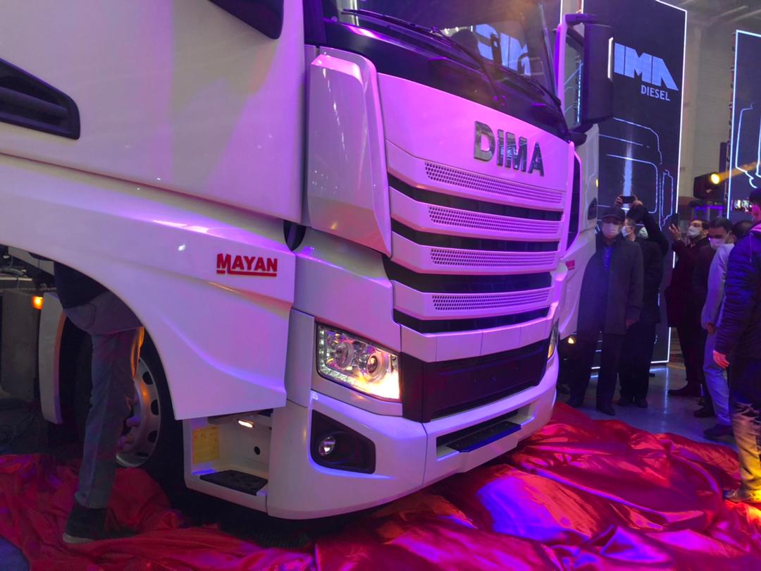 رونمایی از کشنده دیما، خودرو سنگین جدیدی در راه بازار ایران + عکس و فیلم