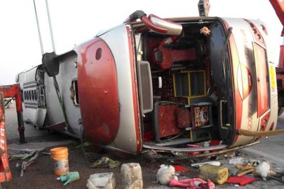 رانندگان اتوبوس در 81 درصد تصادفات فوتی مقصرند