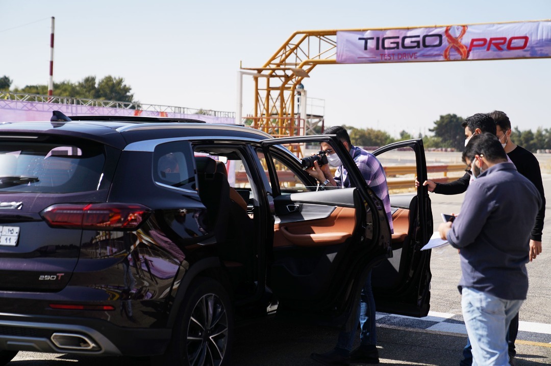 تست درایو ویژه خودروی تیگو 8 پرو توسط مدیران خودرو انجام شد