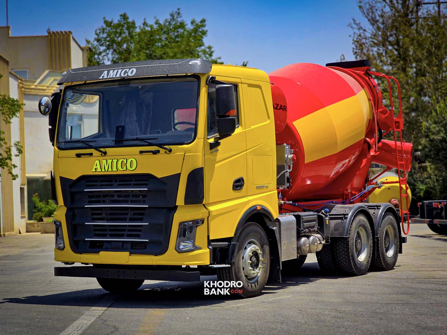 آناتومی یک غول سازندگی: کالبدشکافی جامع و تخصصی کامیون میکسر آمیکو M2631D NEW + عکس منبع سایت خودرو بانک