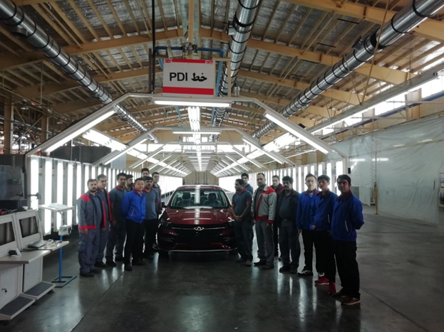 افتتاح خط تولید چری آریزو6 در کارخانه جدید مدیران خودرو
