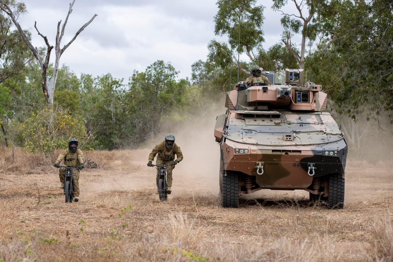 ارتش استرالیا در حال آزمایش دوچرخه‌های برقی مخصوص سربازها است!