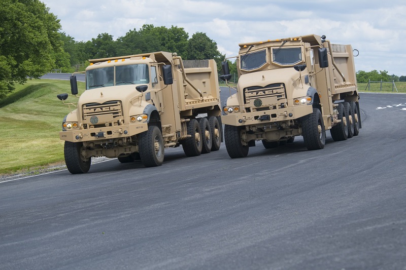 ماک کامیون‌های نظامی برای ارتش آمریکا تولید می کند، 2500 نیوتن متر با قابلیت های متفاوت + فیلم