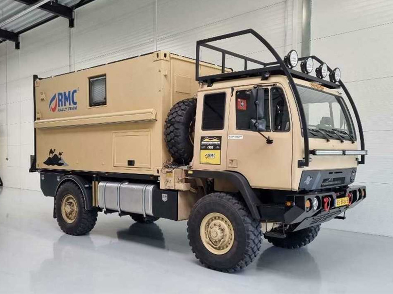 تبدیل کامیون ارتشی MAN به یک خودروی آفرودی با اتاق کمپر! تنها 100 هزار دلار