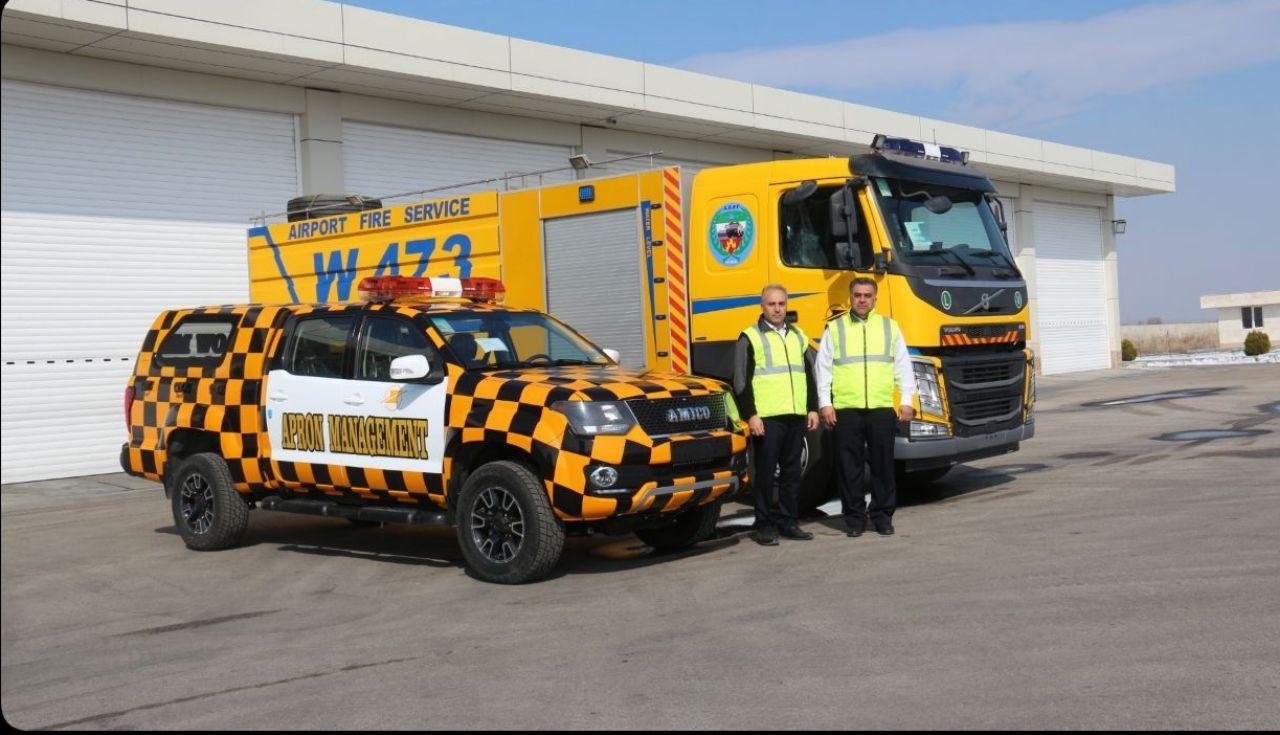 اختصاص خودرو آتش نشانی آمیکو آسنا به فرودگاه ارومیه و فرودگاه شاهرود