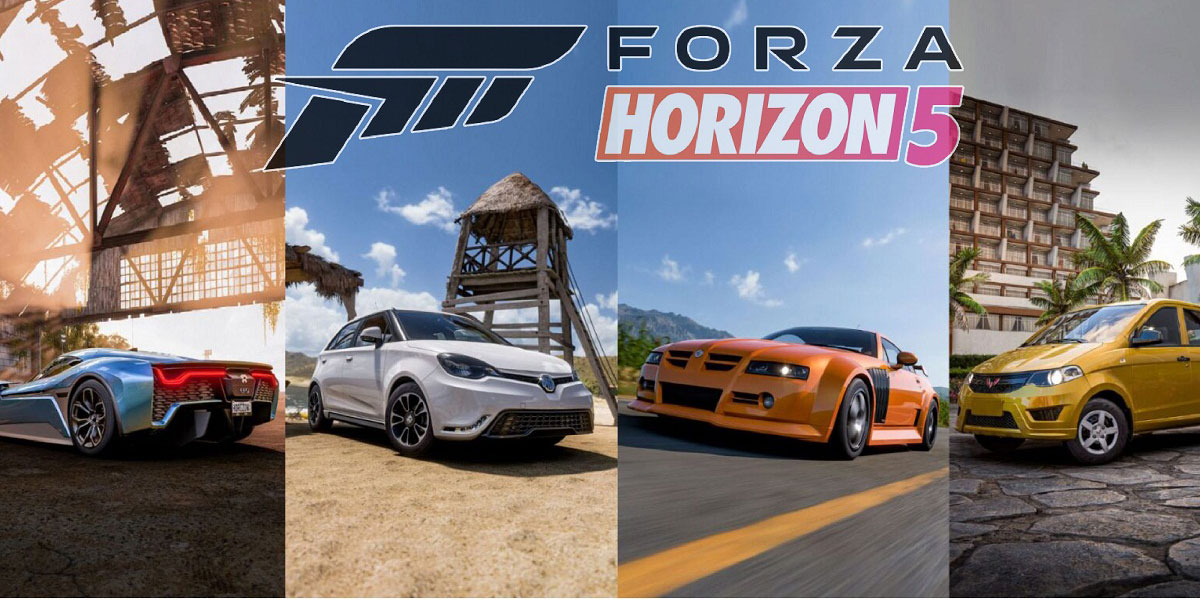 اضافه شدن 4 خودرو چینی به بازی ویدئویی Forza Horizon 5 