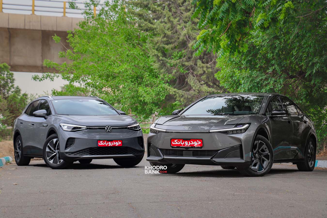 تویوتا bZ3 و فولکس‌واگن ID.4 Crozz در ایران: دوئل در بازار نوظهور خودروهای برقی + عکس منبع سایت خودرو بانک
