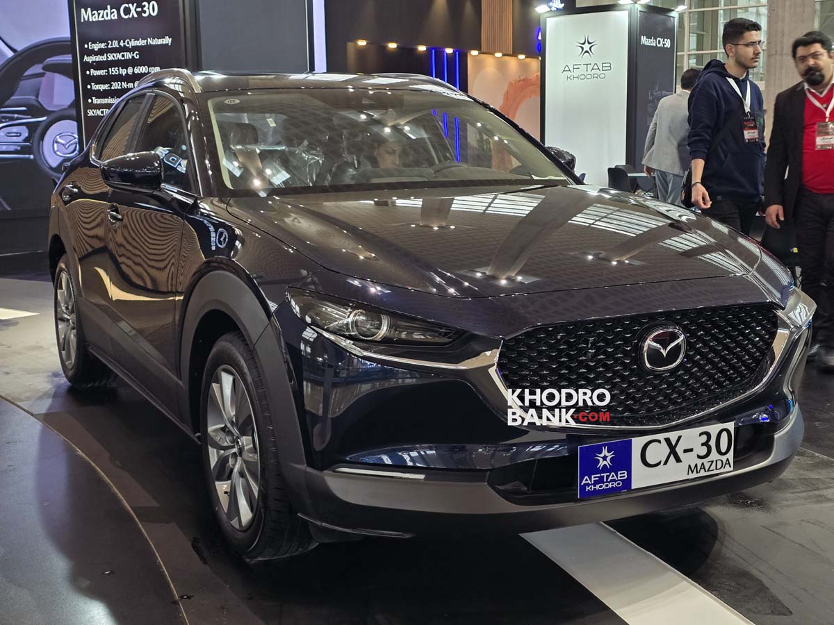عرضه Mazda CX‑30 بنزینی توسط آفتاب خودرو در طرح فروش خودروهای وارداتی + جدول مرداد 1404
