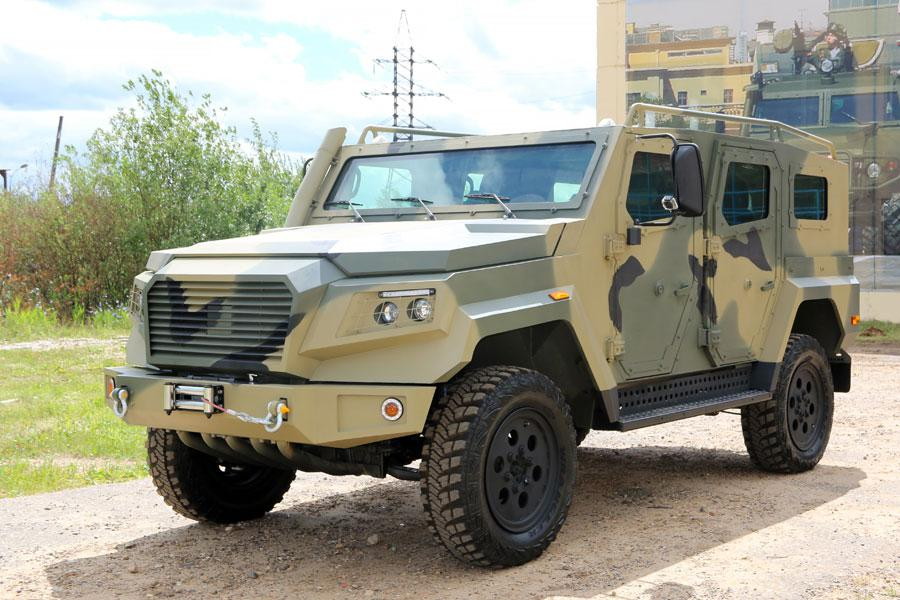 خودرو نظامی روسیه برای فروش به کشورهای آفریقایی - استرلا با 4.9 تن وزن