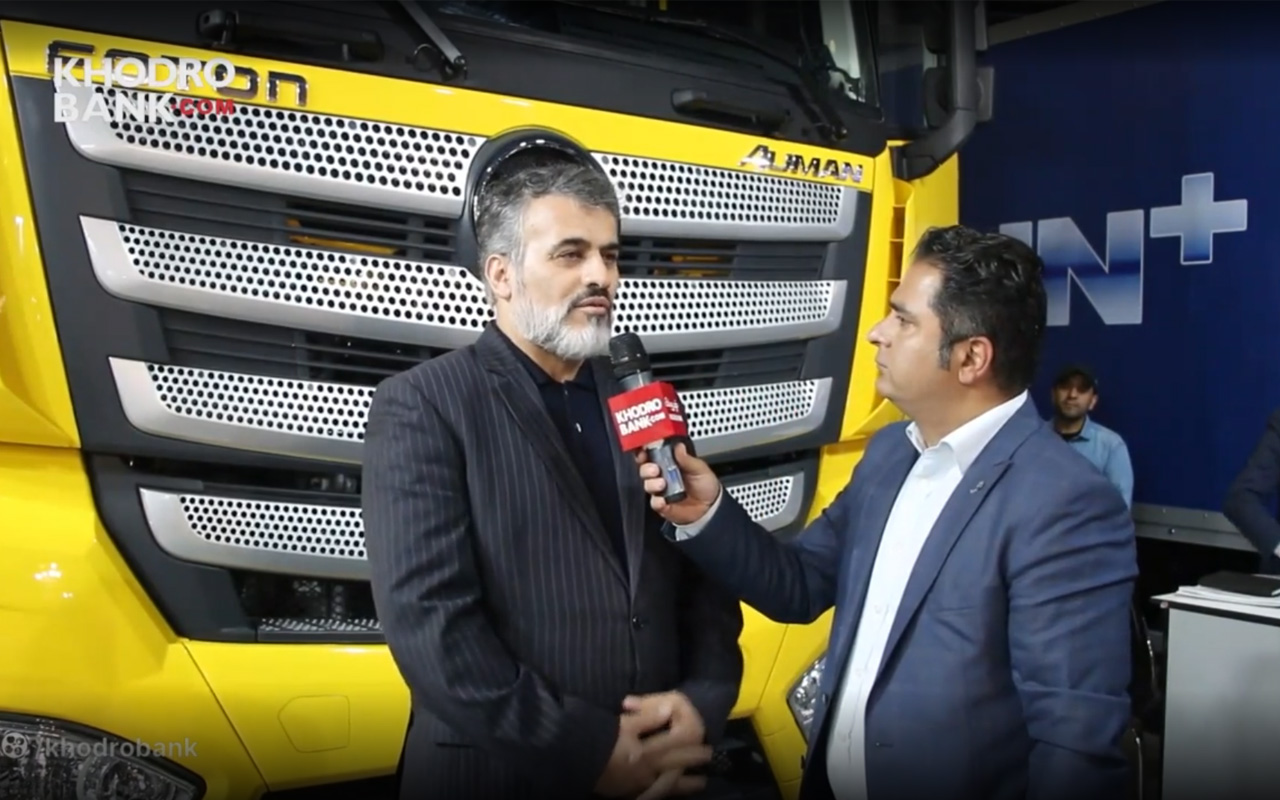 گفت‌وگو با جواد توسلی مهر مدیرعامل ایران خودرو دیزل در نمایشگاه خودرو مشهد + فیلم