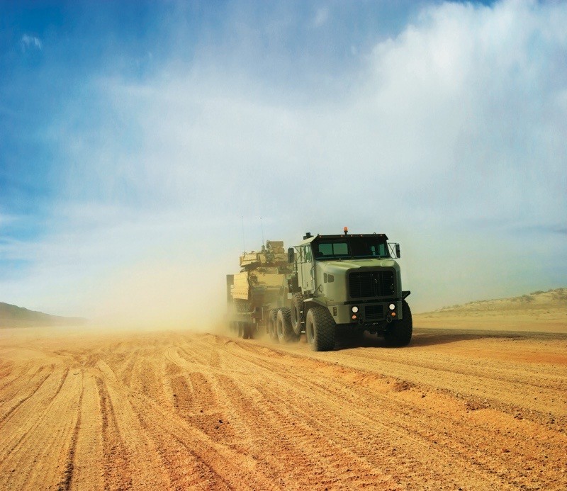 اوشکوش HET یک وسیله نقلیه سریع برای استفاده در ارتش ها و نیروهای نظامی