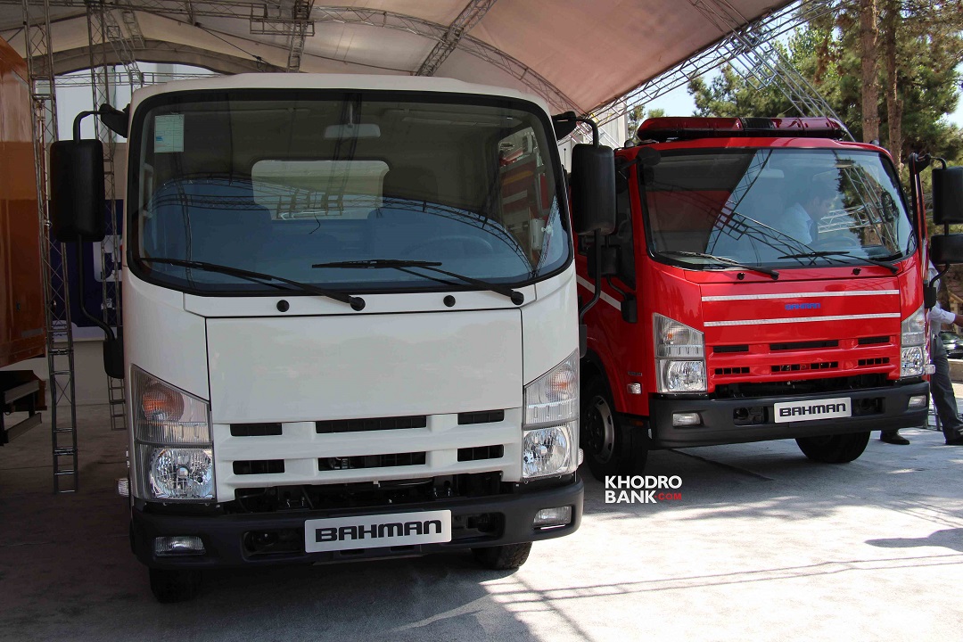 حضور کامیونت های جدید شیلر در نمایشگاه حمل و نقل تهران