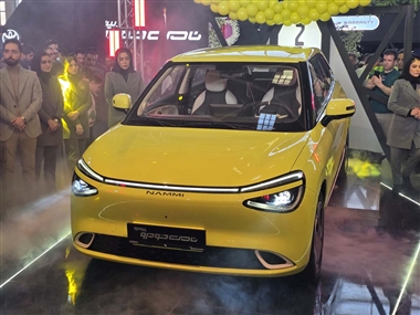 رونمایی از خودرو الکتریکی نامی در نمایشگاه خودرو تهران؛ ترکیبی از فناوری و ایمنی + عکس منبع سایت خودرو بانک