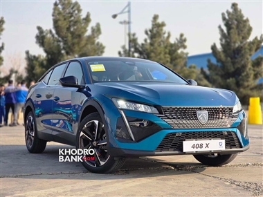 مشخصات فنی و لیست امکانات پژو 408X ایران خودرو + فیلم منبع سایت خودرو بانک