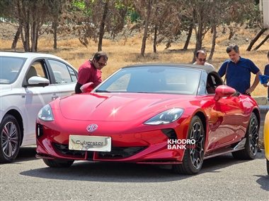 شماره گذاری و عرضه ام جی سایبراستر، رودستر اسپرت فرداموتورز در ایران + عکس منبع سایت خودرو بانک