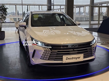 بی ‌وای ‌دی دیسترویر 05 معرفی شد، وارداتی الوند خودرو در نمایشگاه خودرو + فیلم و عکس منبع سایت خودرو بانک