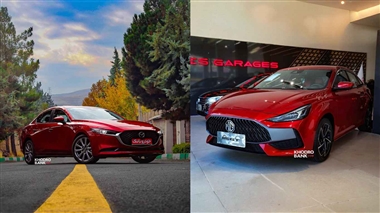 مقایسه مزدا 3 با ام‌جی GT؛ کدام سدان اسپرت را انتخاب کنیم؟ منبع سایت خودرو بانک