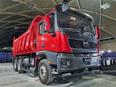 شرایط فروش کمپرسی جفت محور شکموتو در بورس کالا + جدول فروردین 1404 منبع سایت خودرو بانک