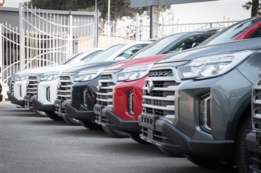 نخستین محموله پیکاپ موسو گرند خان در کشور + عکس منبع سایت خودرو بانک