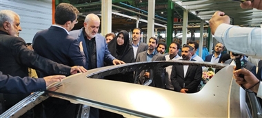 بازدید وزیر صمت از شرکت خودروسازی فردا موتورز، شروع طرح بهره‌برداری از فردا موتورز بروجرد منبع سایت خودرو بانک