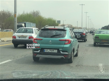 ماشین اطلس سایپا در خیابان های تهران دیده شد + عکس و فیلم