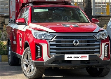 پیکاپ موسو گرند خان، از ایستگاه آتش‌نشانی تا جاده‌های کشور؛ آغاز تحویل همزمان با هفته آتش‌نشانی منبع سایت خودرو بانک