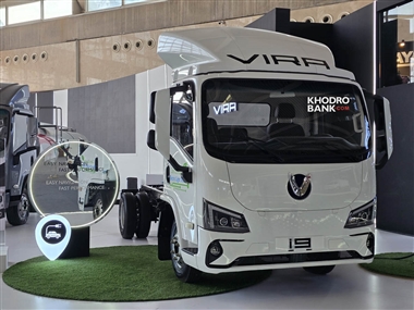 کامیونت برقی i9 ویرا دیزل در نمایشگاه خودرو تهران 1403 + عکس منبع سایت خودرو بانک