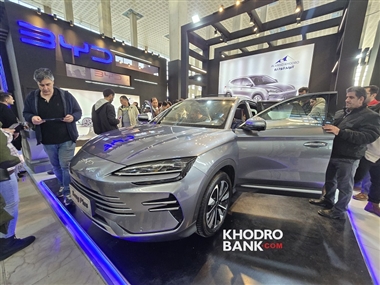 نگاهی به غرفه الوند خودرو در نمایشگاه خودرو تهران 1403 + عکس منبع سایت خودرو بانک