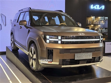 رونمایی هیوندای سانتافه 2025 در ایران، وارداتی هرمس خودرو در نمایشگاه تهران 1403 + عکس و فیلم منبع سایت خودرو بانک