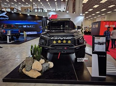 حضور کرمان موتور با پیکاپ‌های کی ام سی T8 و کی ام سی T9 در نمایشگاه آفرود ایران مال 1403 + عکس منبع سایت خودرو بانک