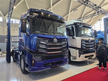 غرفه شیران دیزل موتور در ششمین نمایشگاه خودرو تهران 1403 + عکس منبع سایت خودرو بانک