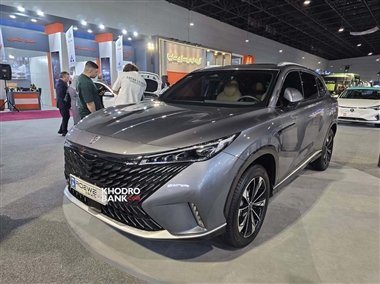 رونمایی از رووی eRX5؛ کراس اوور هیبریدی پارس خودرو در نمایشگاه خودرو مشهد ۱۴۰۳ + عکس منبع سایت خودرو بانک