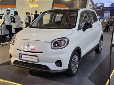 لیپ موتور T03 رونمایی شد، نخستین هاچبک تمام برقی پارس خودرو + عکس منبع سایت خودرو بانک