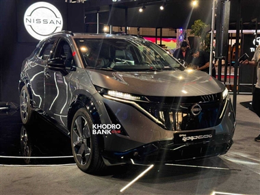 رونمایی نیسان آریا، اولین خودروی برقی نیسان در ایران معرفی شد منبع سایت خودرو بانک