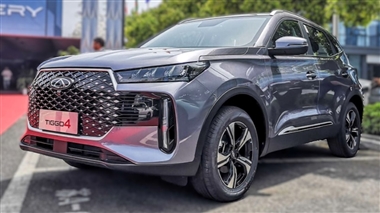 چری فیس‌لیفت تیگو ۴ پرو را معرفی کرد منبع سایت خودرو بانک