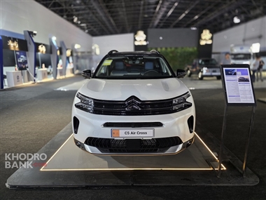 سیتروئن C5 ایرکراس با سایپا به نمایشگاه مشهد 1404 آمد + عکس منبع سایت خودرو بانک
