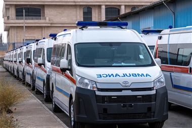 ورود 2500 آمبولانس تویوتا هایس به ایران؛ نوسازی ناوگان امداد و نجات کشور آغاز شد منبع سایت خودرو بانک