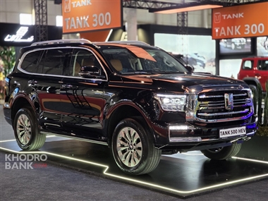 شتابران خودرو با تانک 500 در نمایشگاه مشهد 1404، رقبایش را به چالش کشید + عکس منبع سایت خودرو بانک