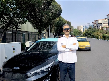 تجربه 40 هزار کیلومتر رانندگی با تاکسی برقی کی ام سی EJ7 منبع سایت خودرو بانک