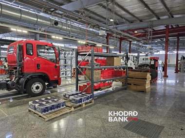 نگاهی به خط تولید کامیونت شرکت خودروسازان بونیز در شیراز + فیلم و عکس منبع سایت خودرو بانک