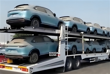 اولین محموله هوندا ENS1 معین خودرو از گمرک ترخیص شد منبع سایت خودرو بانک