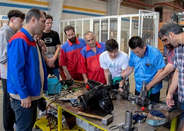 دوره آموزشی تعمیرات خودرو در مرکز آموزش آمیکو برگزار شد منبع سایت خودرو بانک
