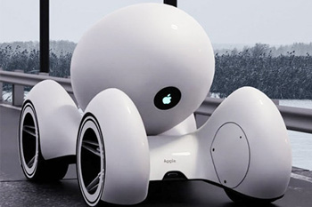 خودروی اپل با طراحی عجیب و کابین تخم‌مرغی شکل