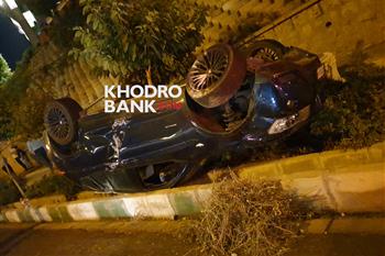 حادثه وحشتناک در ولنجک تهران برای بی ام و X3 + عکس - 0
