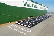 100 شاسی بلند بی وای دی تانگ به نروژ ارسال شد، صادرات خودروهای برقی چینی به اروپا