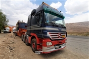 ملاقات با قوی‌ترین کامیون مرسدس بنز در ایران، توانایی تا حمل 350 تن!