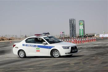 مسابقه پلیس ایران با دنا پلاس توربو ایران خودرو در گشت جاده ای + عکس و فیلم